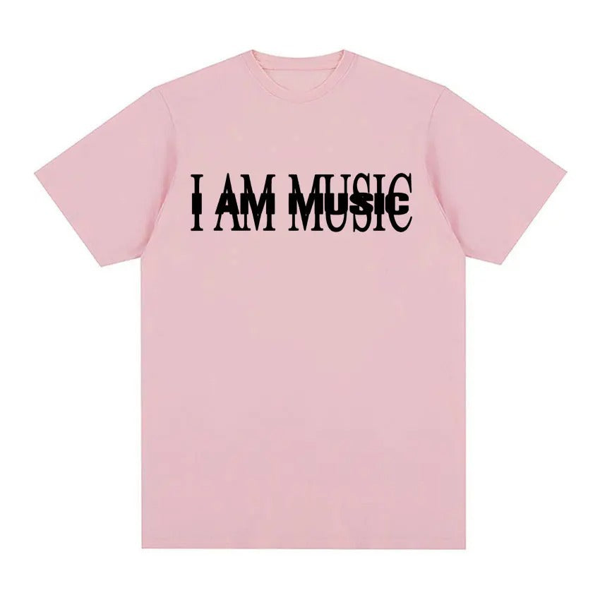 Damen T-Shirt mit modernem Typografie-Druck Drune
