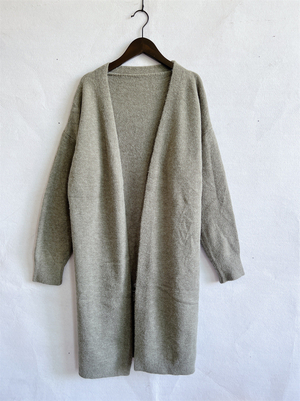 Damen langen Strickcardigan Drune