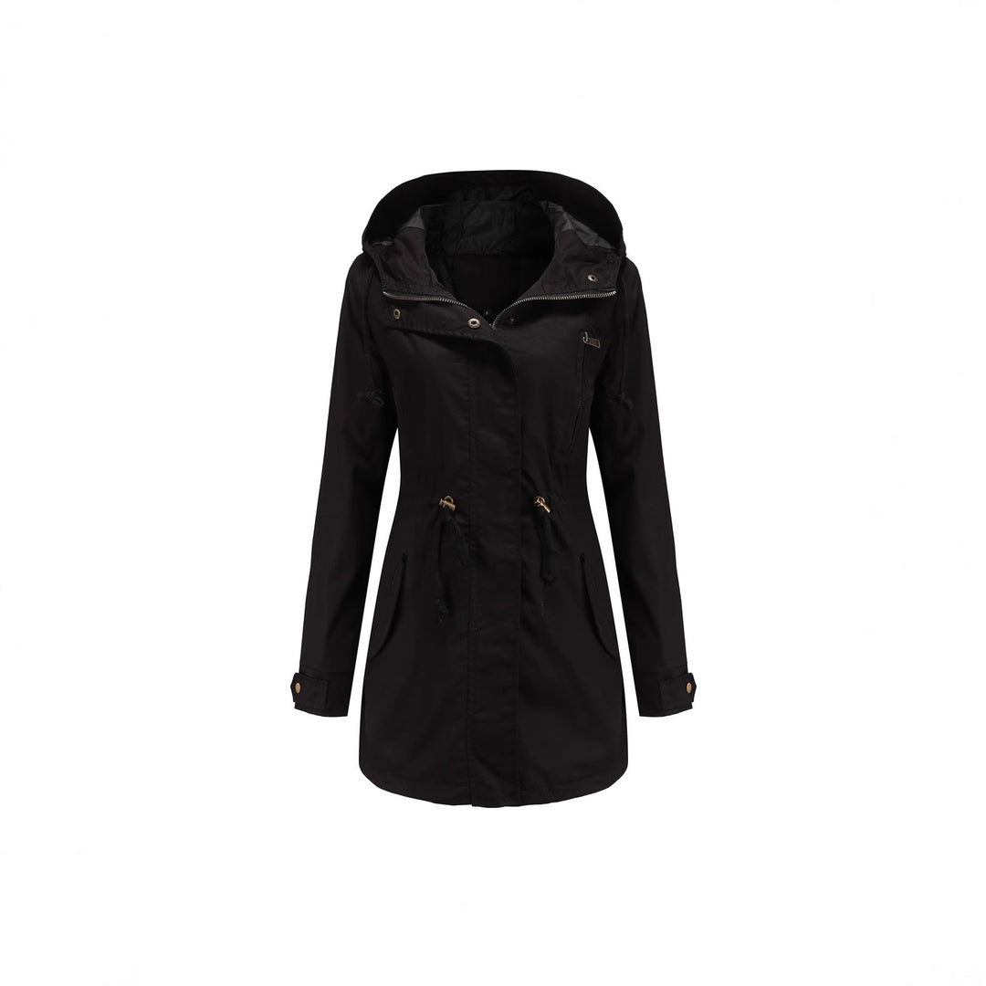 Damen Funktionsjacke mit verstellbarem Bund und Reißverschluss Drune