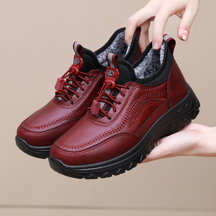Damen Sportliche und komfortable Wander-Sneaker mit wärmendem Innenfutter Drune