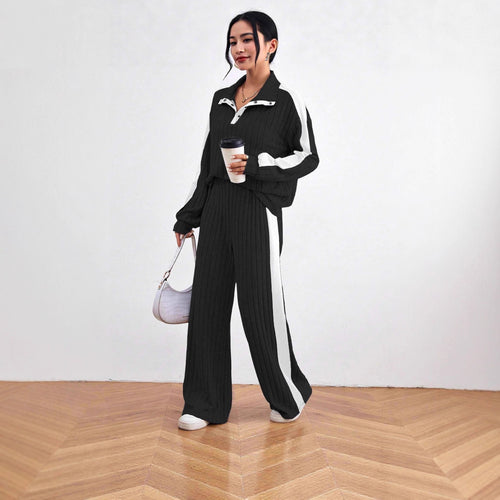 Damen Freizeit-Set mit sportlichen Akzenten und elegantem Stretchmaterial Drune
