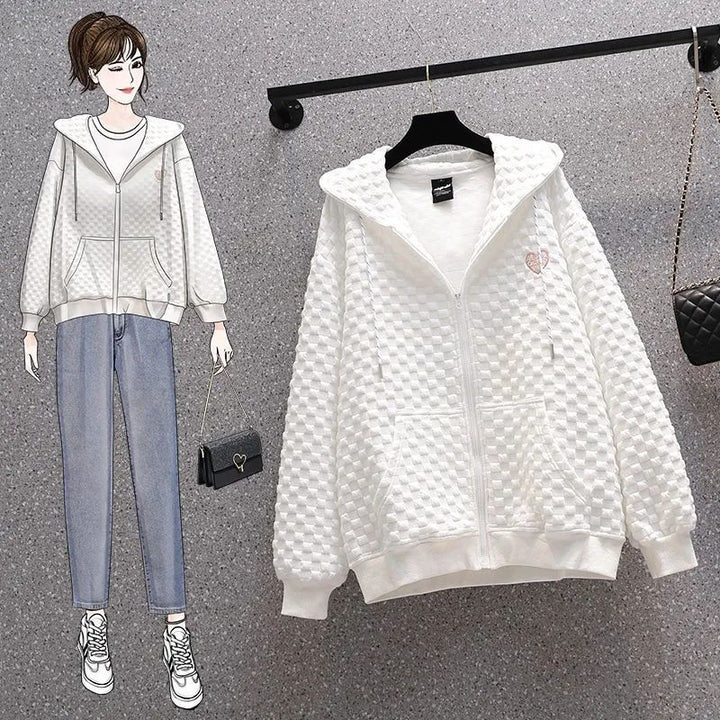 Damen Freizeitjacke mit strukturierter Oberfläche Drune