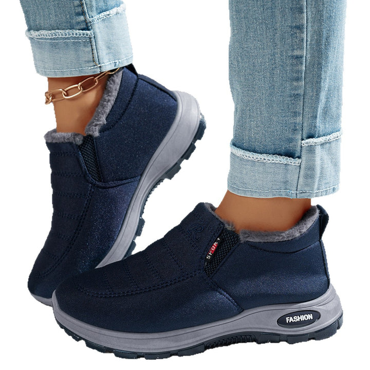 Damen Gemütliche Warmfutter-Stiefel im modernen Design Drune