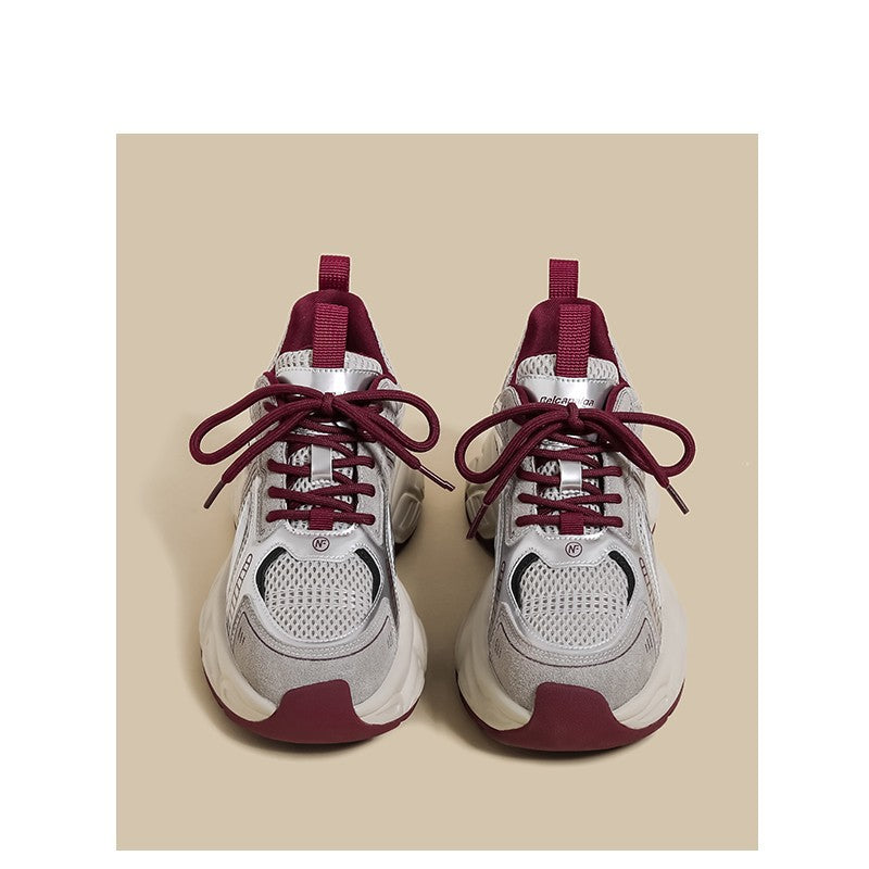 Damen Sportliche und atmungsaktive Sneakers mit dämpfender Sohle Drune