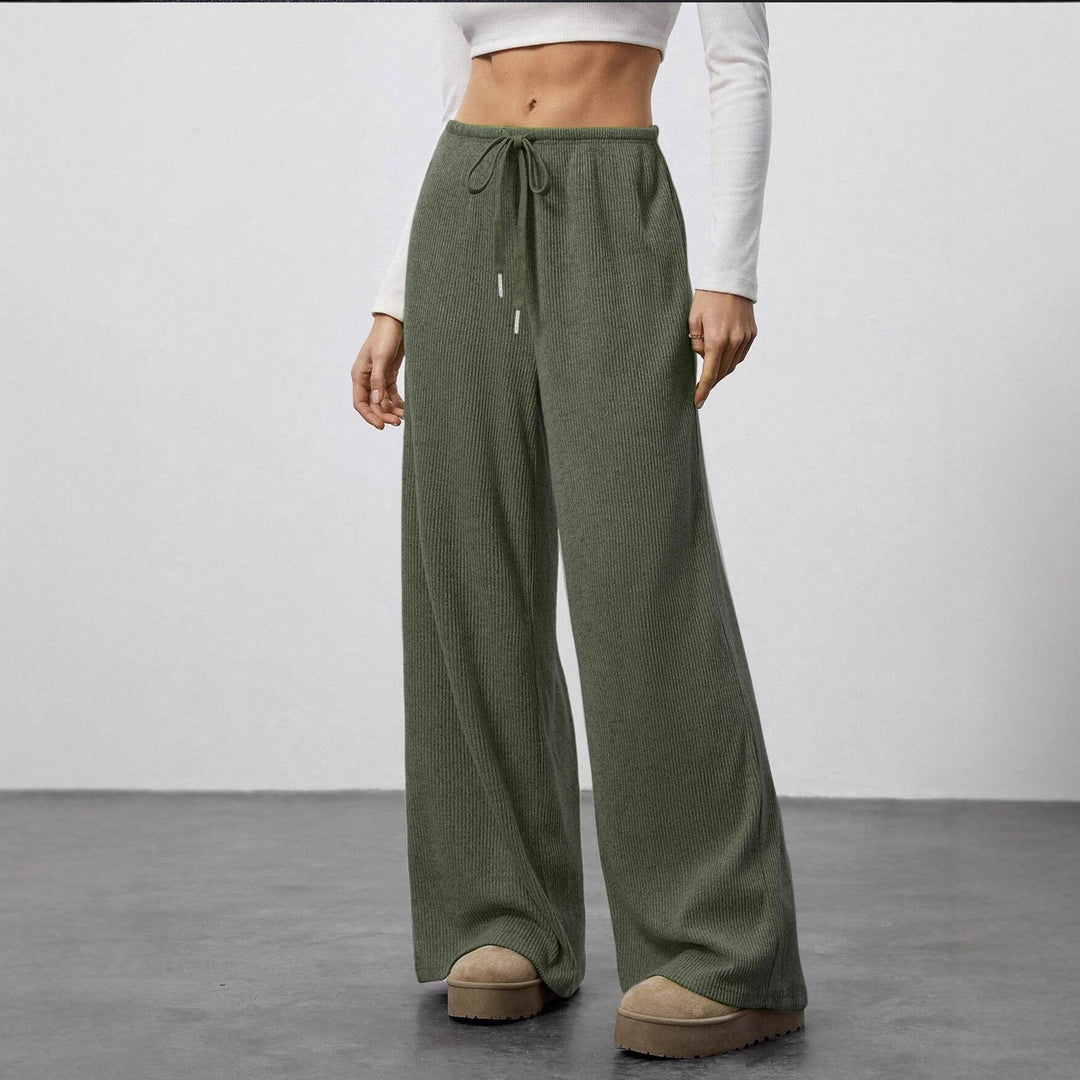 Damen weite Strickhose Drune