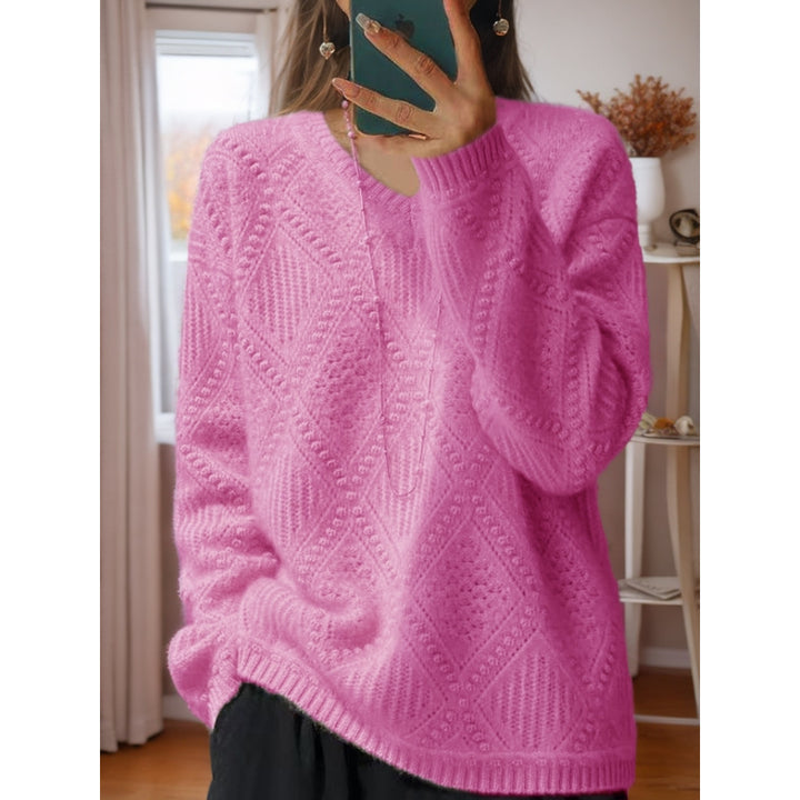 Damen Strickpullover mit strukturierter Verarbeitung und weichem Griff Drune