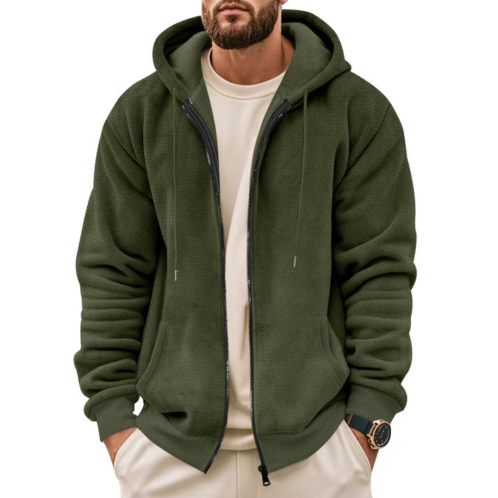 Herren Sportliche Kapuzenjacke mit innovativer Struktur Drune