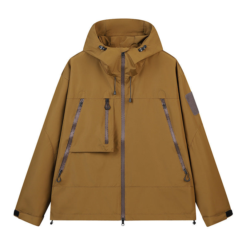 Damen vielseitige Outdoor-Jacke mit verstellbarem Kapuzensystem und innovativen Belüftungslösungen Drune