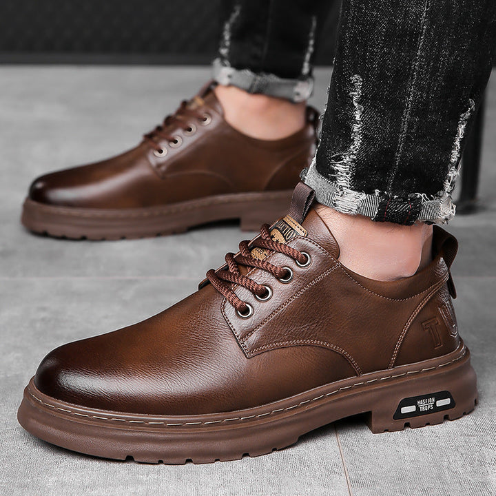 Drune | Elegante Herren-Schnürschuhe mit Rutschfester Außensohle und Atmungsaktivem Innenfutter