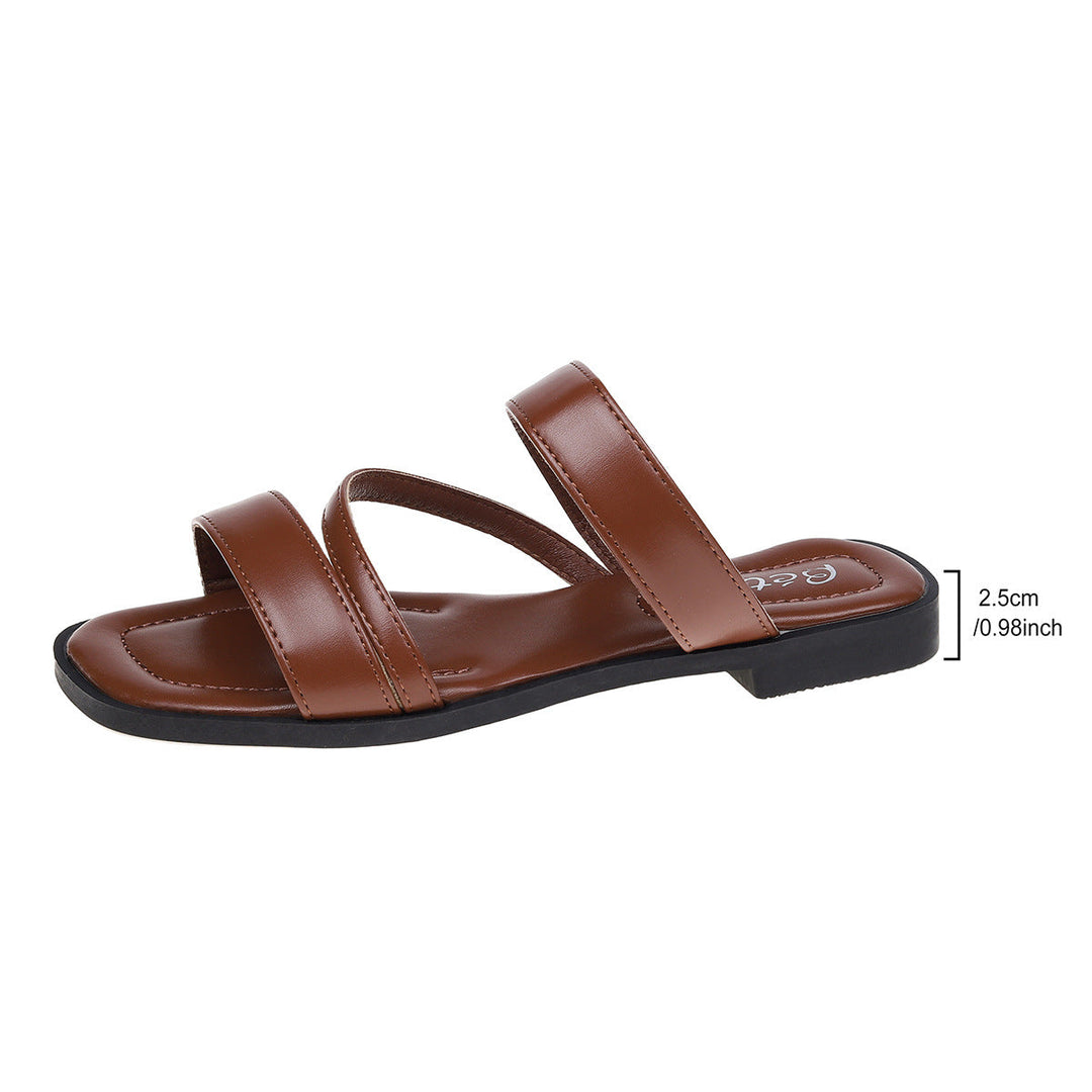 Damen Komfortable Riemen-Sandalen mit eleganter Fußbettgestaltung Drune