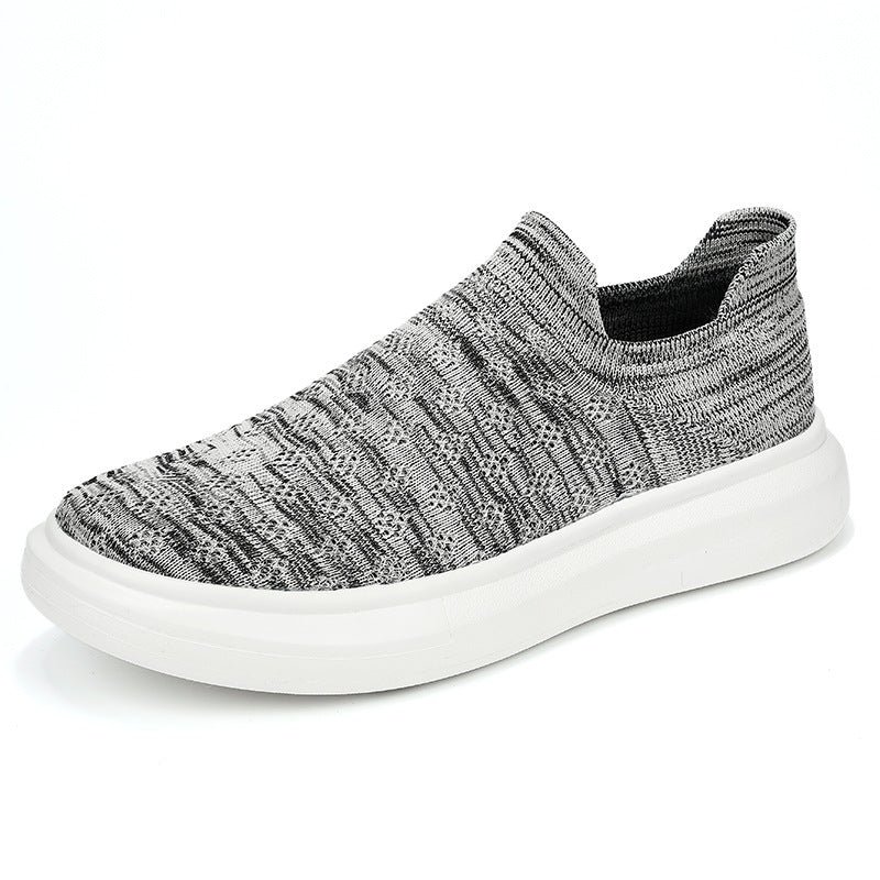 Unisex nan leichter Strick-Slipper mit perforierter Atmungsstruktur und dämpfender Leichtsohle Drune
