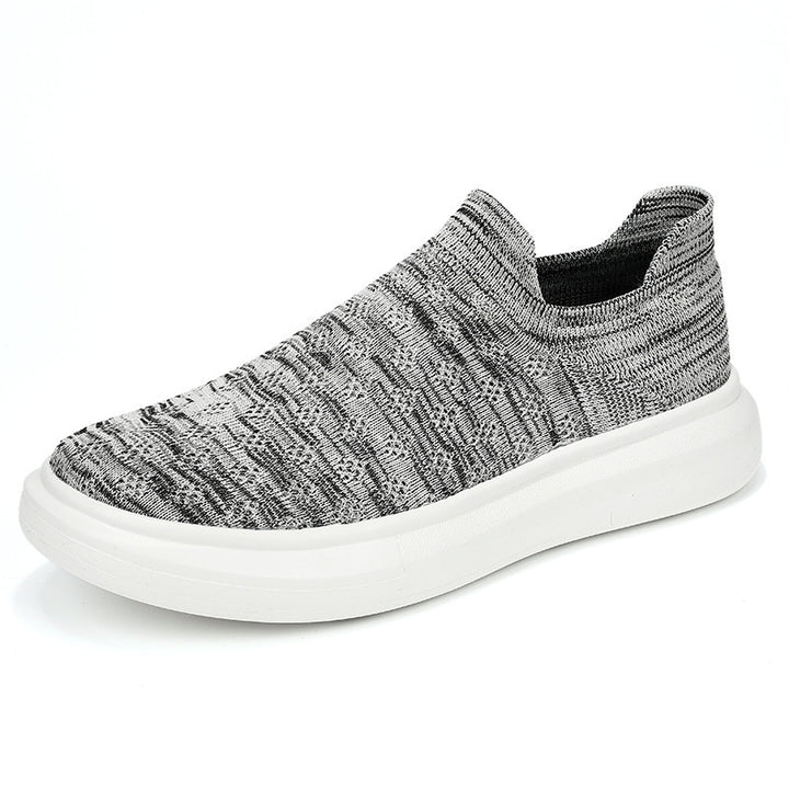 Unisex nan leichter Strick-Slipper mit perforierter Atmungsstruktur und dämpfender Leichtsohle Drune