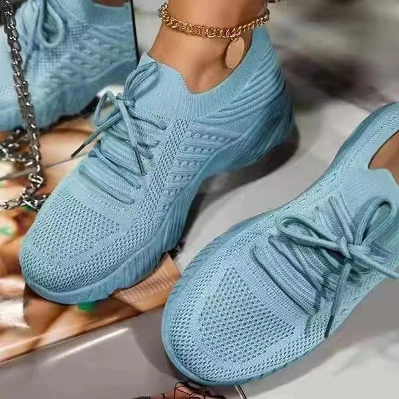 Damen Atmungsaktive Lauf- und Freizeitschuhe mit flexibler Sohle Drune
