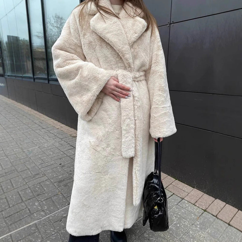Damen Eleganter Oversized Wintermantel Drune