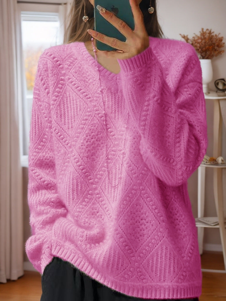 Damen Strickpullover mit strukturierter Verarbeitung und weichem Griff Drune