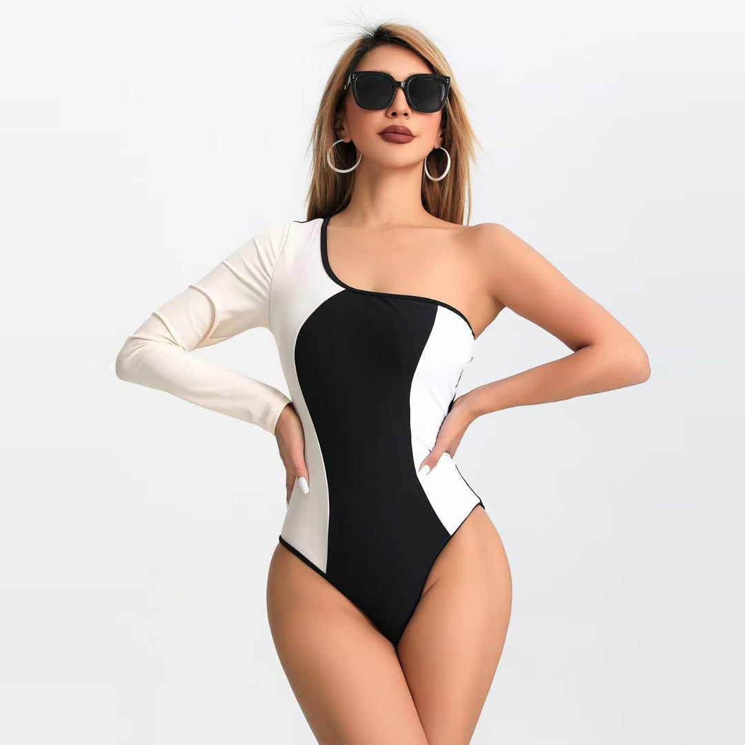 Damen Sportlicher Einteiler mit asymmetrischem Schnitt Drune