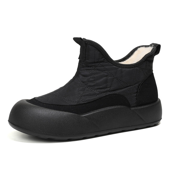 Damen Wasserdichte Isolierte Stiefeletten mit rutschfester Sohle Drune