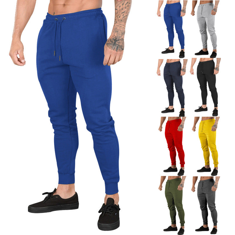 Herren Sportliche Jogginghose mit elastischem Bund und praktischen Reißverschlusstaschen Drune