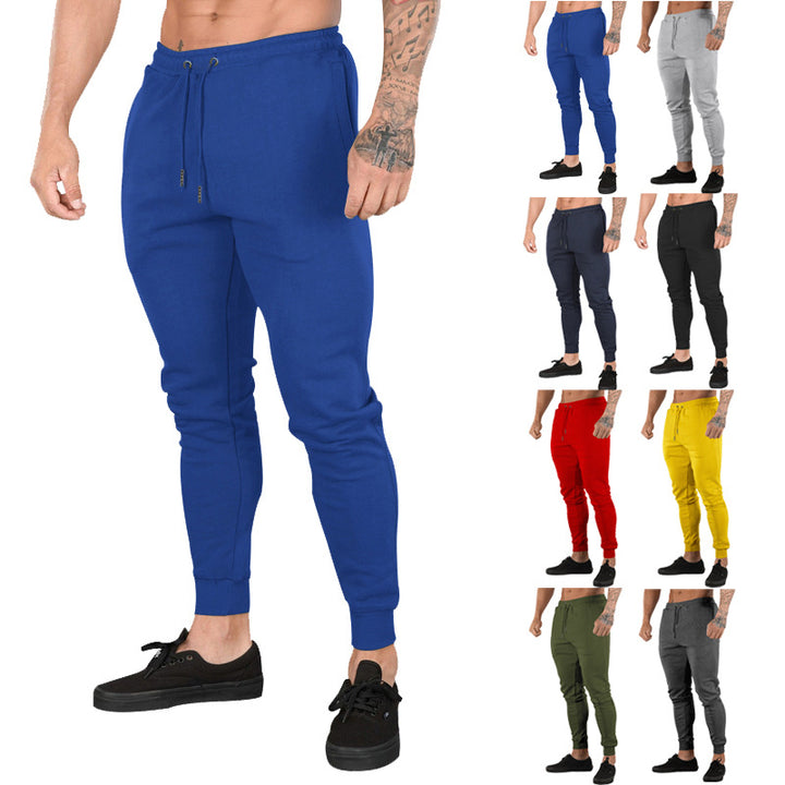 Herren Sportliche Jogginghose mit elastischem Bund und praktischen Reißverschlusstaschen Drune