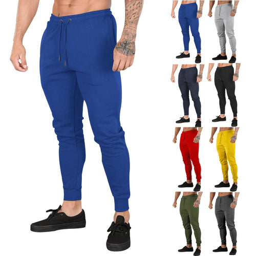 Herren Sportliche Jogginghose mit elastischem Bund und praktischen Reißverschlusstaschen Drune