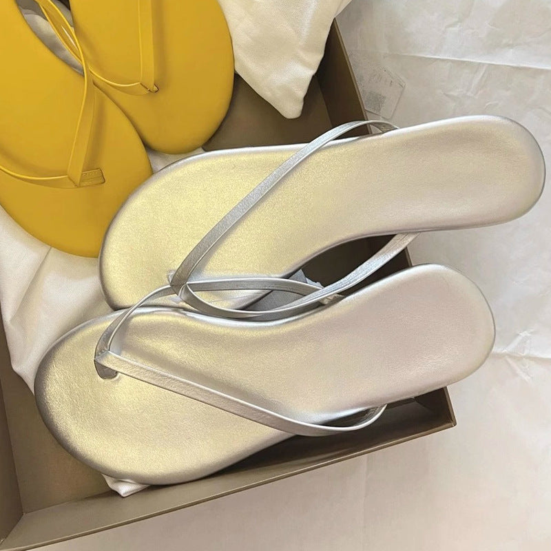 Damen Flip-Flops mit rutschfester Sohle und ergonomischer Fußbettgestaltung Drune