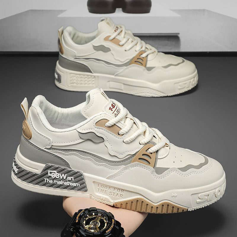 Damen Modische Sneakers mit robustem Design und rutschfester Sohle Drune