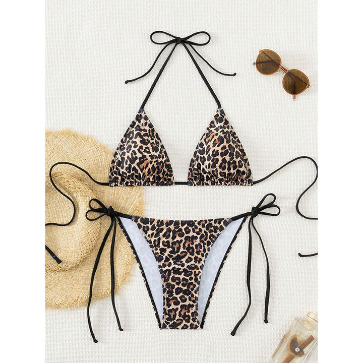 Damen Triangle-Bikini Set mit verstellbaren Bändern Drune