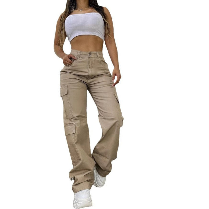 Damen Cargo-Hose mit praktischen Taschen und modernem Schnitt Drune