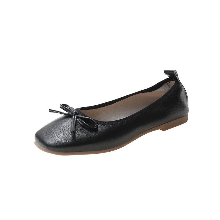 Damen Ballerinas mit elegantem Schleifen-Detail und hochwertigem Leder Drune