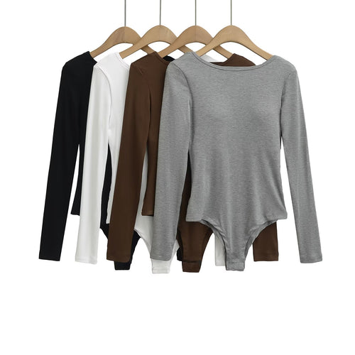 Damen Bodysuit mit elegantem Schnitt und hochwertigen Materialien Drune