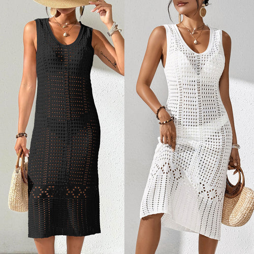 Damen Häkel-Sommerkleid Drune
