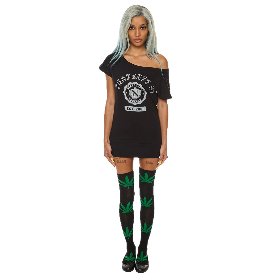 Damen T-Shirt mit dekorativem Grafikdruck Drune