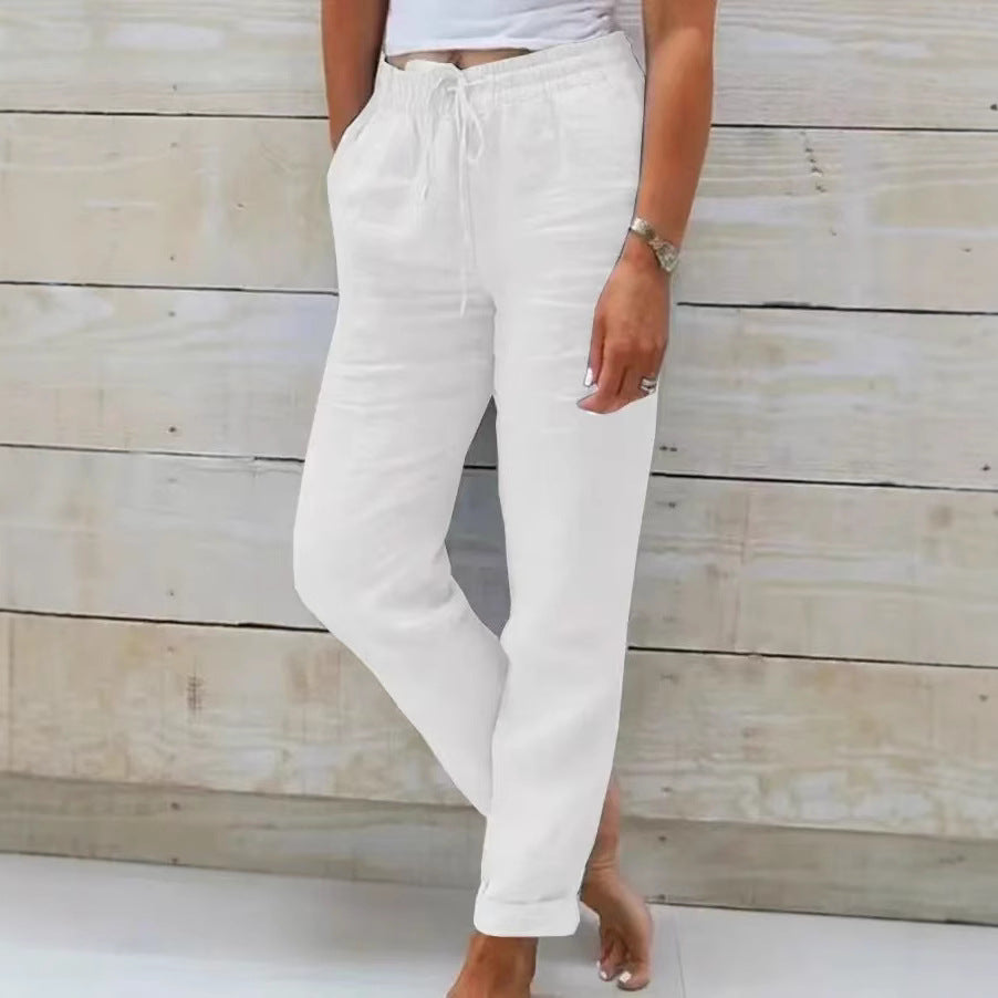 Damen Leichte Sommer-Linienhose Drune