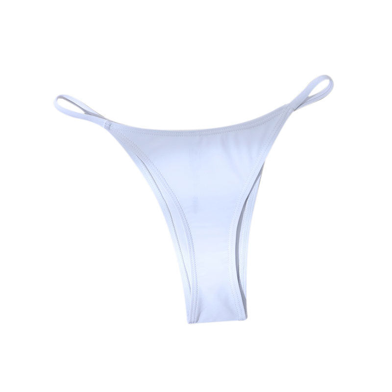 Damen Bikiniunterteil mit schmalen Seitenlinien und figurbetonendem Schnitt Drune