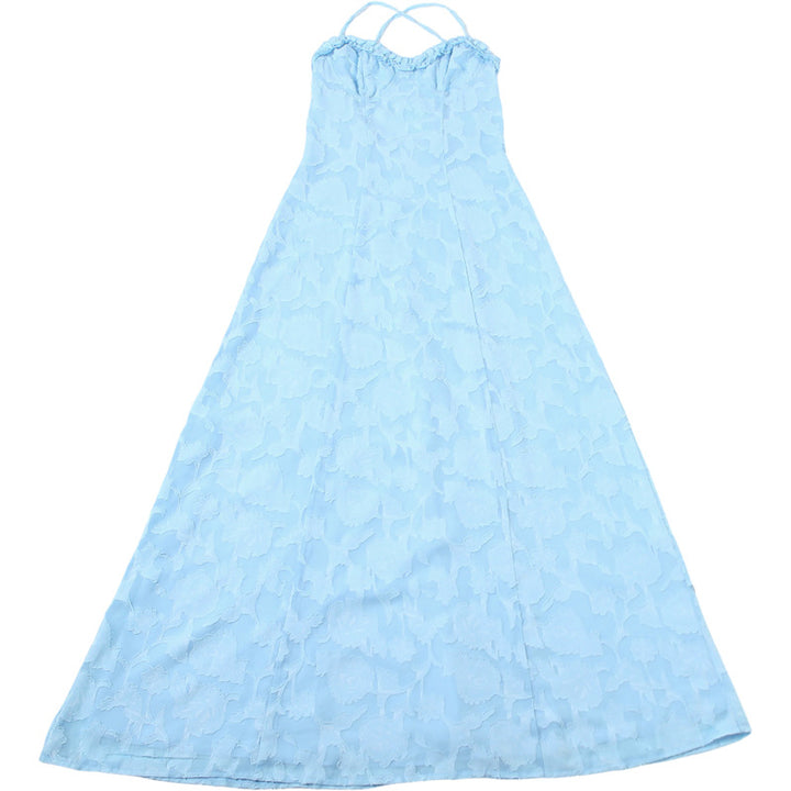 Damen Elegantes Maxikleid mit raffinierten Details Drune