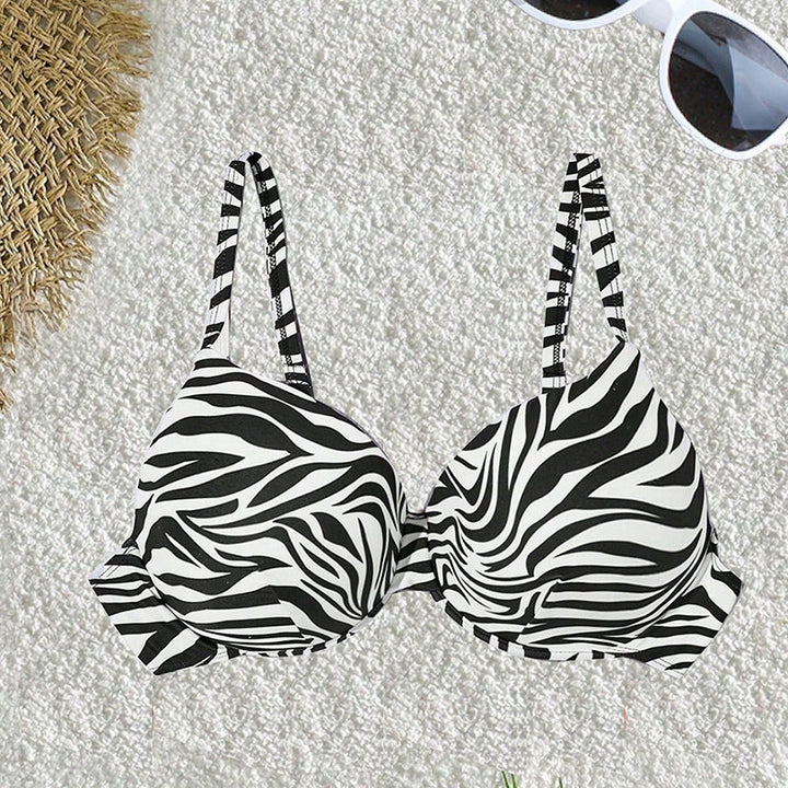 Damen Push-up Bikini-Top Drune