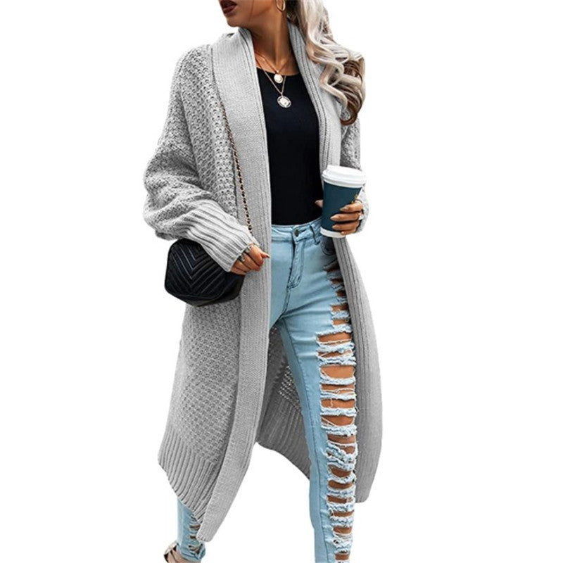 Damen Grobstrickcardigan mit lässigem Schnitt und offenen Fronten Drune
