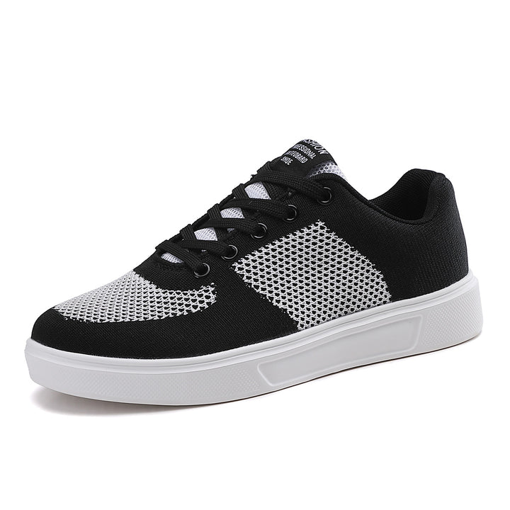 Unisex nan leichter urbaner Strick-Freizeit-Sneaker mit atmungsaktivem Obermaterial und flexibler Leichtsohle Drune
