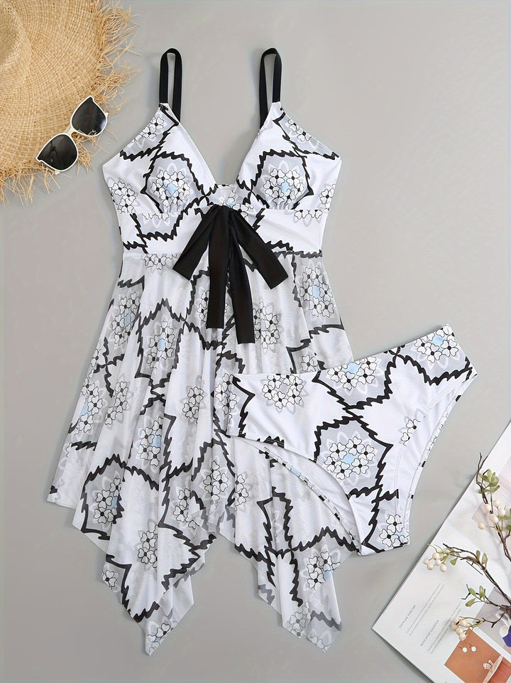 Damen Batherock mit raffinierten Bindeband-Details Drune