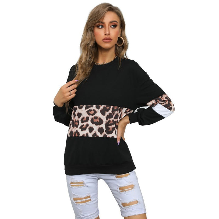 Damen Sweatshirt mit modernem Tiermuster und lässigem Schnitt Drune