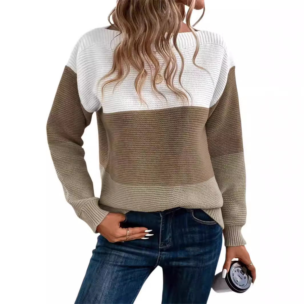Damen Trendiger Oversize-Pullover Drune