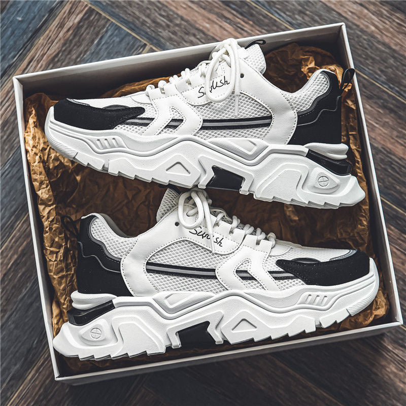 Damen Sportliche Sneaker mit atmungsaktivem Obermaterial und dämpfender Sohle Drune