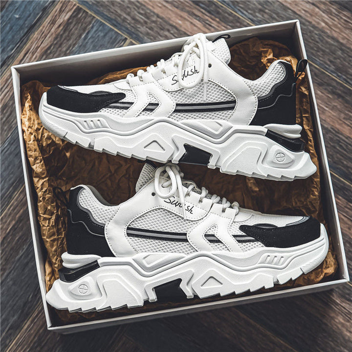 Damen Sportliche Sneaker mit atmungsaktivem Obermaterial und dämpfender Sohle Drune