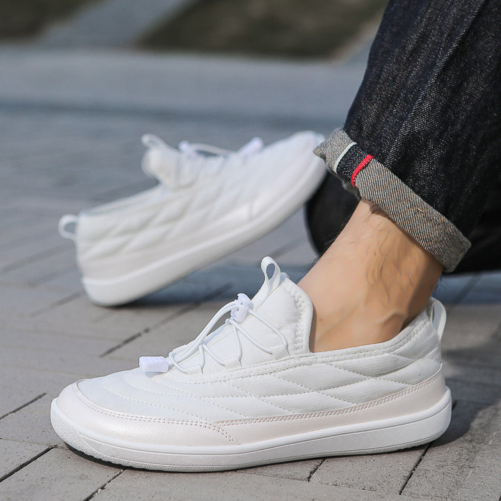 Damen nan gesteppter Schlupfsneaker mit Fleecefutter und Schnellzugverschluss Drune