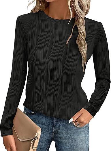 Damen Elegantes und komfortables Langarmtop Drune