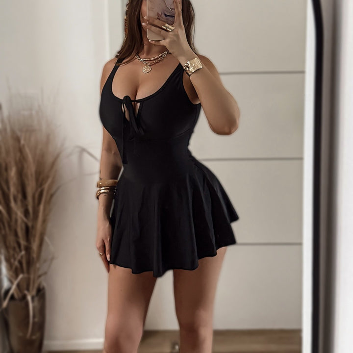 Damen Freizeit-Badekleid Drune