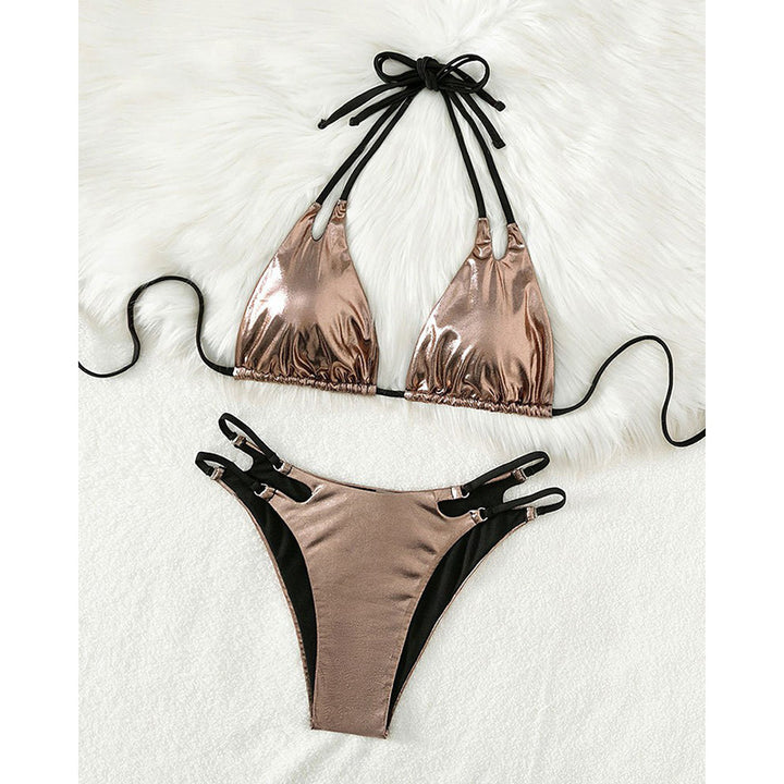 Damen Triangel-Bikini mit eleganten Cut-Out-Details Drune