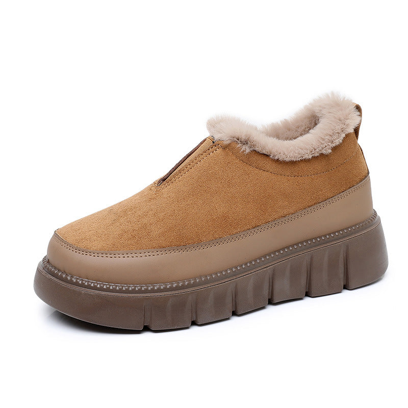 Damen Winter-Slipper mit Kuschel-Innenfutter und rutschfester Sohle Drune