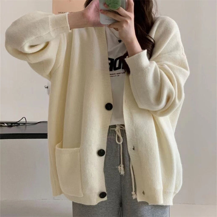 Damen Oversize Strickjacke Drune
