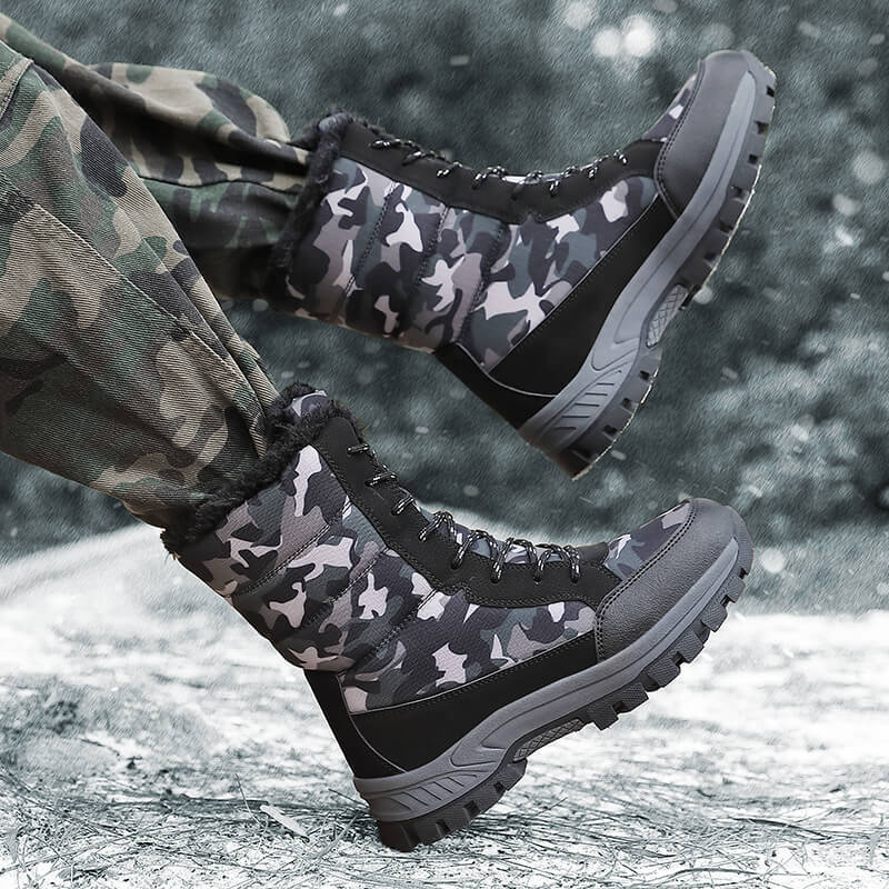 Damen Winterboots mit robustem Profil und isolierendem Futter Drune